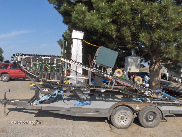 picture of the oraka asparagus harvester